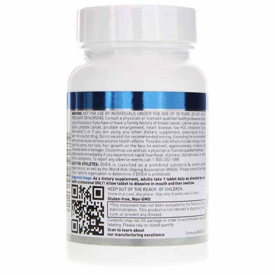 DHEA 25 Mg Dissolvable Tablets, DGL